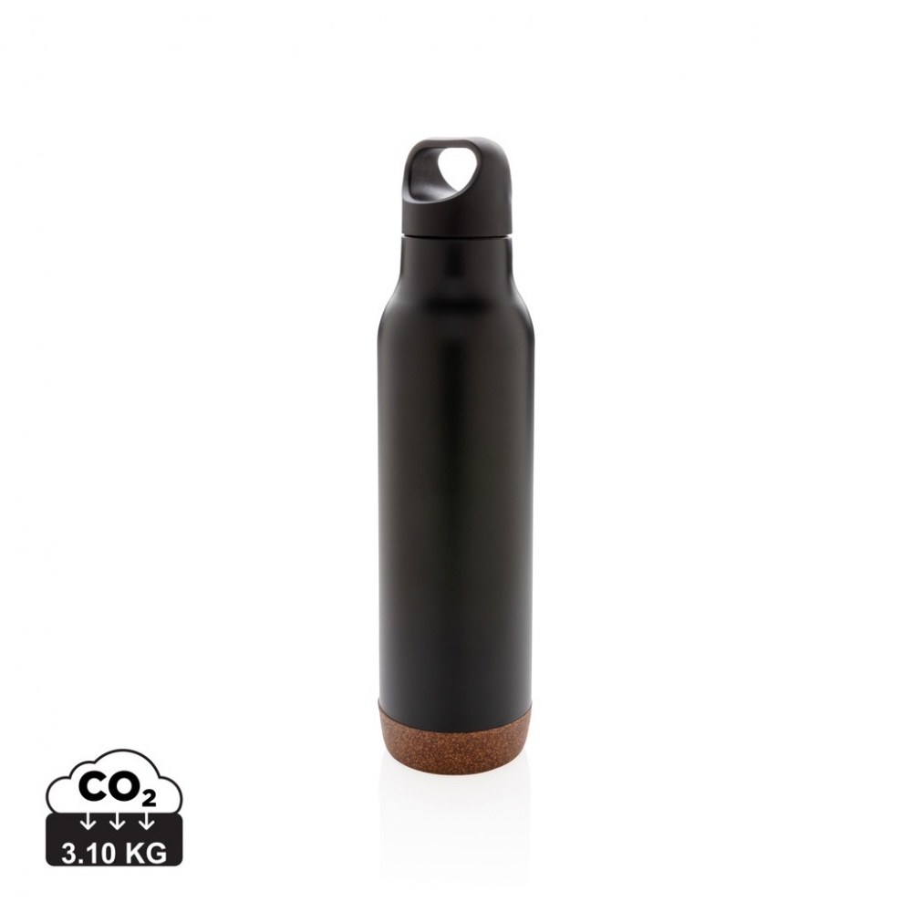 Logo trade promotional products image of: Cork leakproof vacuum flask