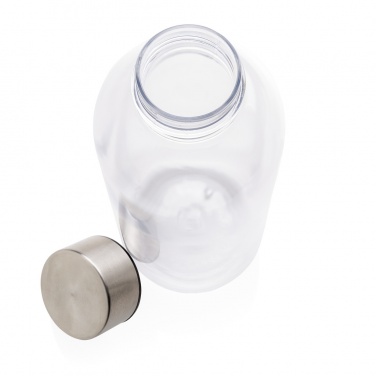 Logo trade advertising products image of: Leakproof water bottle with metallic lid