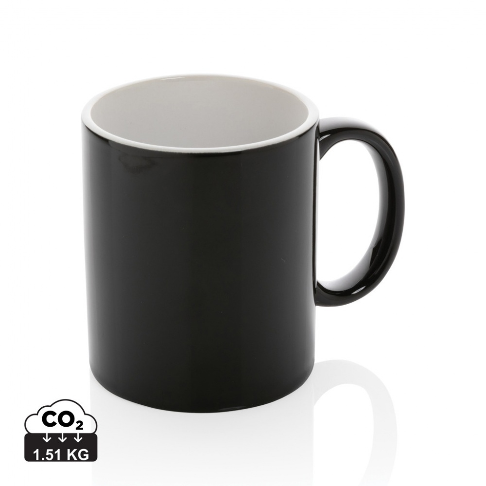 Logo trade advertising products image of: Ceramic classic mug 350ml