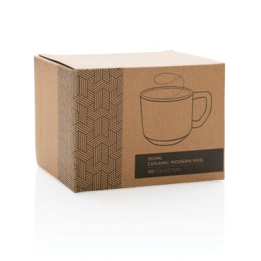 Logotrade promotional merchandise picture of: Ceramic modern mug 350ml