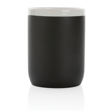 Logo trade business gift photo of: Ceramic mug with white rim 300ml