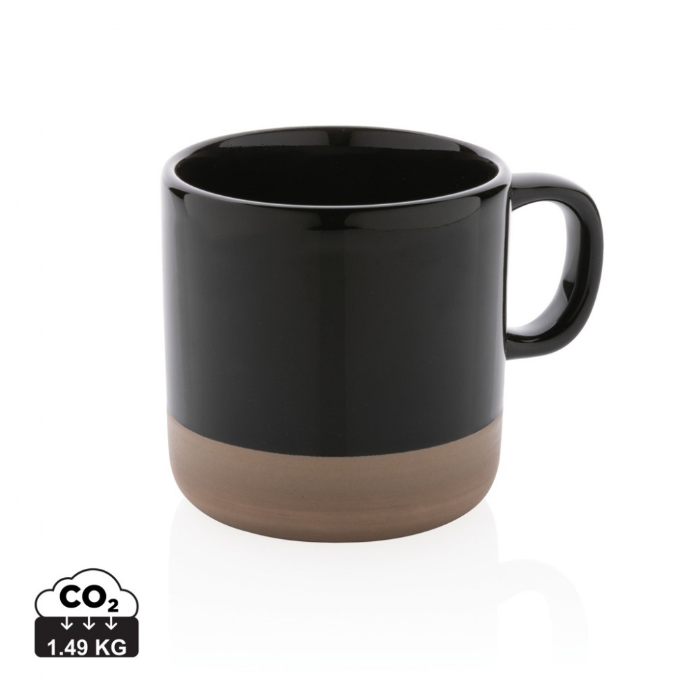Logotrade promotional merchandise photo of: Glazed ceramic mug 360ml