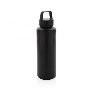 Logo trade promotional merchandise photo of: RCS certified recycled PP water bottle with handle