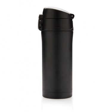 Logotrade promotional giveaway picture of: RCS Recycled stainless steel easy lock vacuum mug