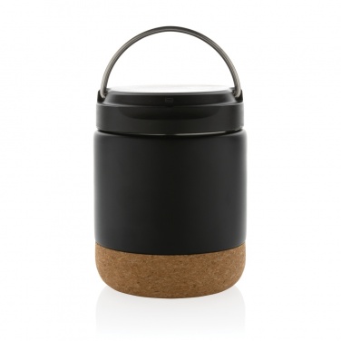 Logo trade promotional products image of: Savory RCS certified recycled stainless steel foodflask