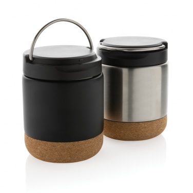 Logotrade promotional gift picture of: Savory RCS certified recycled stainless steel foodflask