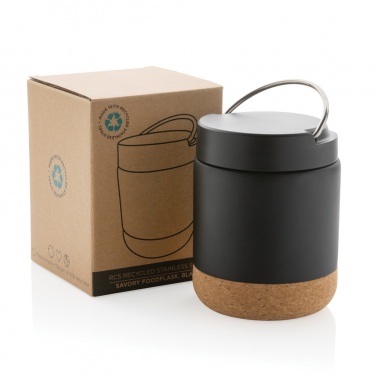 Logotrade promotional items photo of: Savory RCS certified recycled stainless steel foodflask