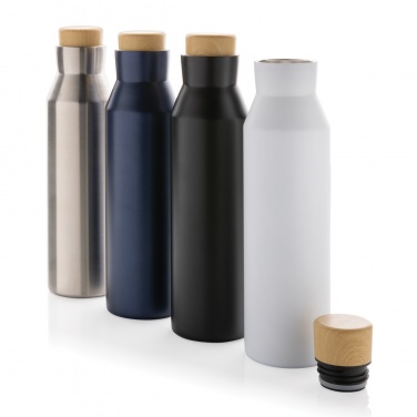 Logotrade corporate gift image of: Gaia RCS certified recycled stainless steel vacuum bottle