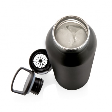 Logotrade corporate gift image of: Vacuum insulated leak proof standard mouth bottle