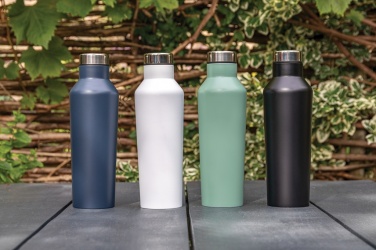 Logo trade promotional merchandise picture of: Modern vacuum stainless steel water bottle