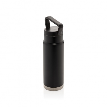 Logo trade promotional items picture of: Leakproof vacuum on-the-go bottle with handle