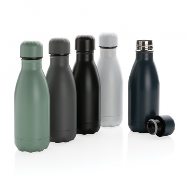 Logotrade promotional product picture of: Solid colour vacuum stainless steel bottle 260ml