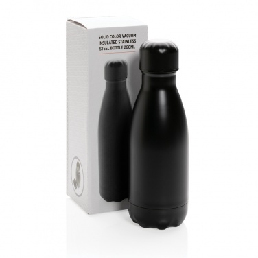 Logotrade promotional items photo of: Solid colour vacuum stainless steel bottle 260ml