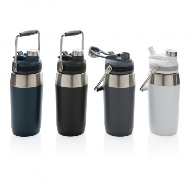 Logotrade promotional gift image of: Vacuum stainless steel dual function lid bottle 500ml