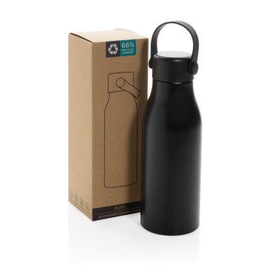 Logotrade promotional gift picture of: Pluto RCS Certified recycled aluminium bottle 680ml