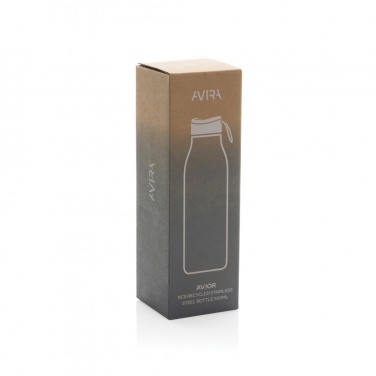 Logotrade promotional merchandise photo of: Avira Avior RCS Re-steel bottle 500 ML