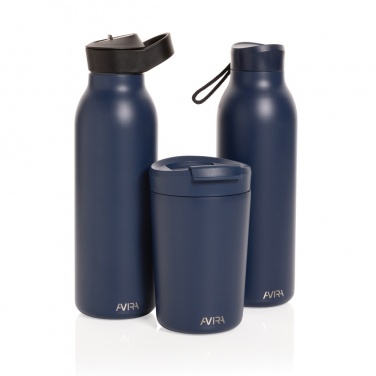 Logotrade promotional giveaway picture of: Avira Ara RCS Re-steel fliptop water bottle 500ml