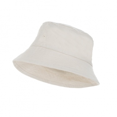 Logo trade promotional merchandise picture of: Impact Aware™ 285 gsm rcanvas one size bucket hat undyed