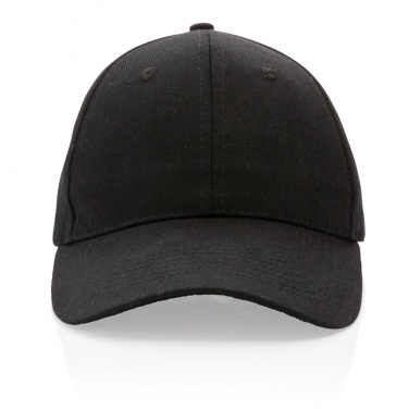 Logo trade corporate gifts picture of: Impact 6 panel 280gr Recycled cotton cap with AWARE™ tracer