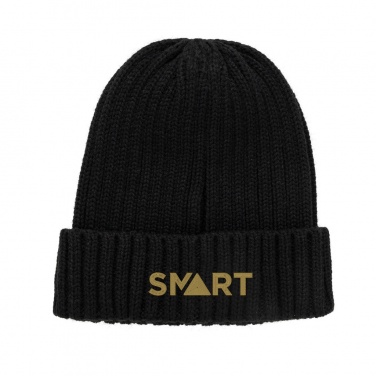 Logotrade promotional giveaways photo of: Kennedi AWARE™ Polylana® beanie with large rib