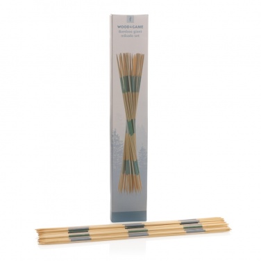 Logotrade promotional gift picture of: Bamboo giant mikado set