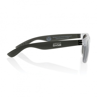 Logo trade promotional items picture of: Gleam RCS recycled PC mirror lens sunglasses