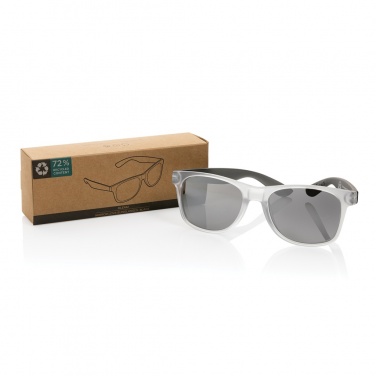 Logotrade promotional giveaways photo of: Gleam RCS recycled PC mirror lens sunglasses