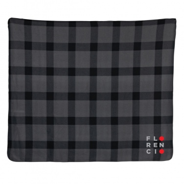 Logotrade promotional gifts photo of: Soft plaid fleece blanket