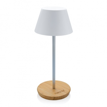 Logo trade promotional products image of: Pure Glow RCS usb-rechargeable recycled plastic table lamp