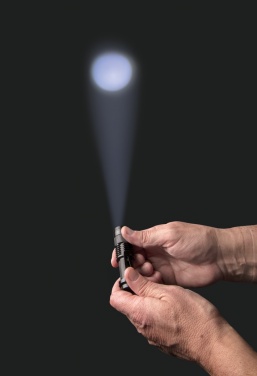 Logo trade promotional giveaways picture of: 3W pocket CREE torch