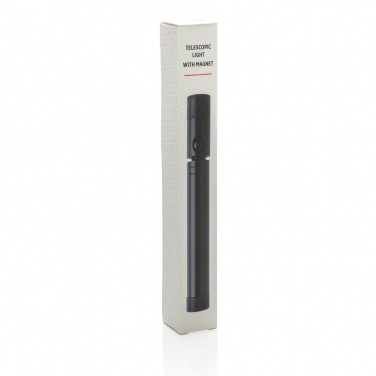 Logo trade promotional merchandise picture of: Telescopic light with magnet