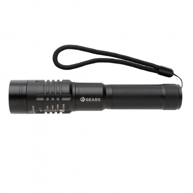 Logo trade promotional merchandise image of: Gear X USB re-chargeable torch