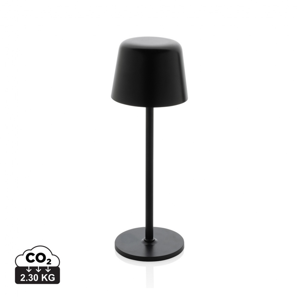 Logotrade advertising product picture of: Zenic RCS recycled plastic USB re-chargable table lamp