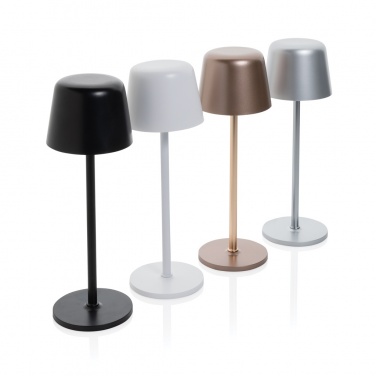Logotrade promotional item picture of: Zenic RCS recycled plastic USB re-chargable table lamp