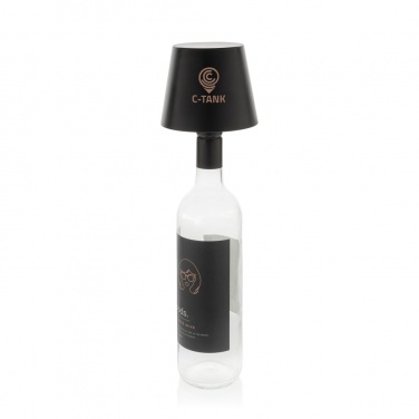 Logo trade promotional gifts picture of: BottleGlow RCS recycled plastic bottle lamp