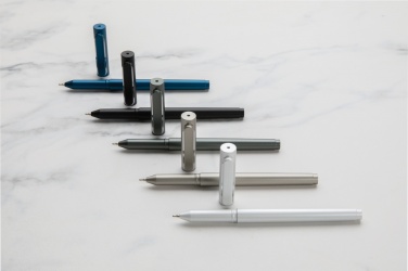 Logo trade advertising products image of: X6 cap pen with ultra glide ink