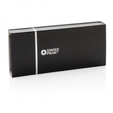 Logo trade promotional giveaway photo of: Swiss Peak deluxe pen set