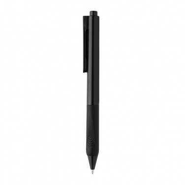 Logo trade promotional gifts image of: X9 solid pen with silicone grip