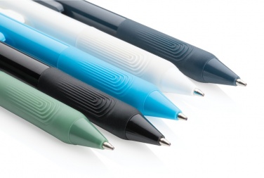 Logotrade promotional product image of: X9 solid pen with silicone grip