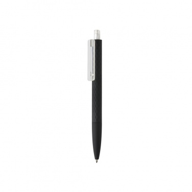 Logo trade promotional giveaways image of: X3 black smooth touch pen