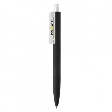 Logotrade promotional product image of: X3 black smooth touch pen