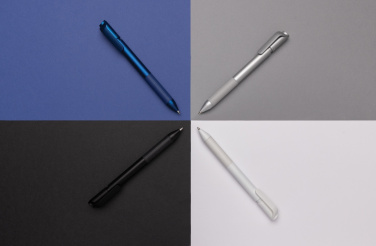 Logo trade promotional merchandise image of: TwistLock GRS certified recycled ABS pen