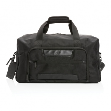 Logo trade promotional gifts image of: Swiss Peak AWARE™ RPET Voyager weekend bag