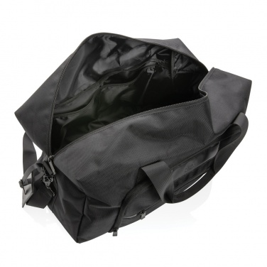 Logotrade promotional product picture of: Swiss Peak AWARE™ RPET Voyager weekend bag