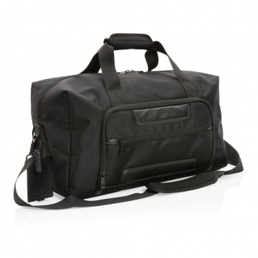 Logo trade promotional gift photo of: Swiss Peak AWARE™ RPET Voyager weekend bag