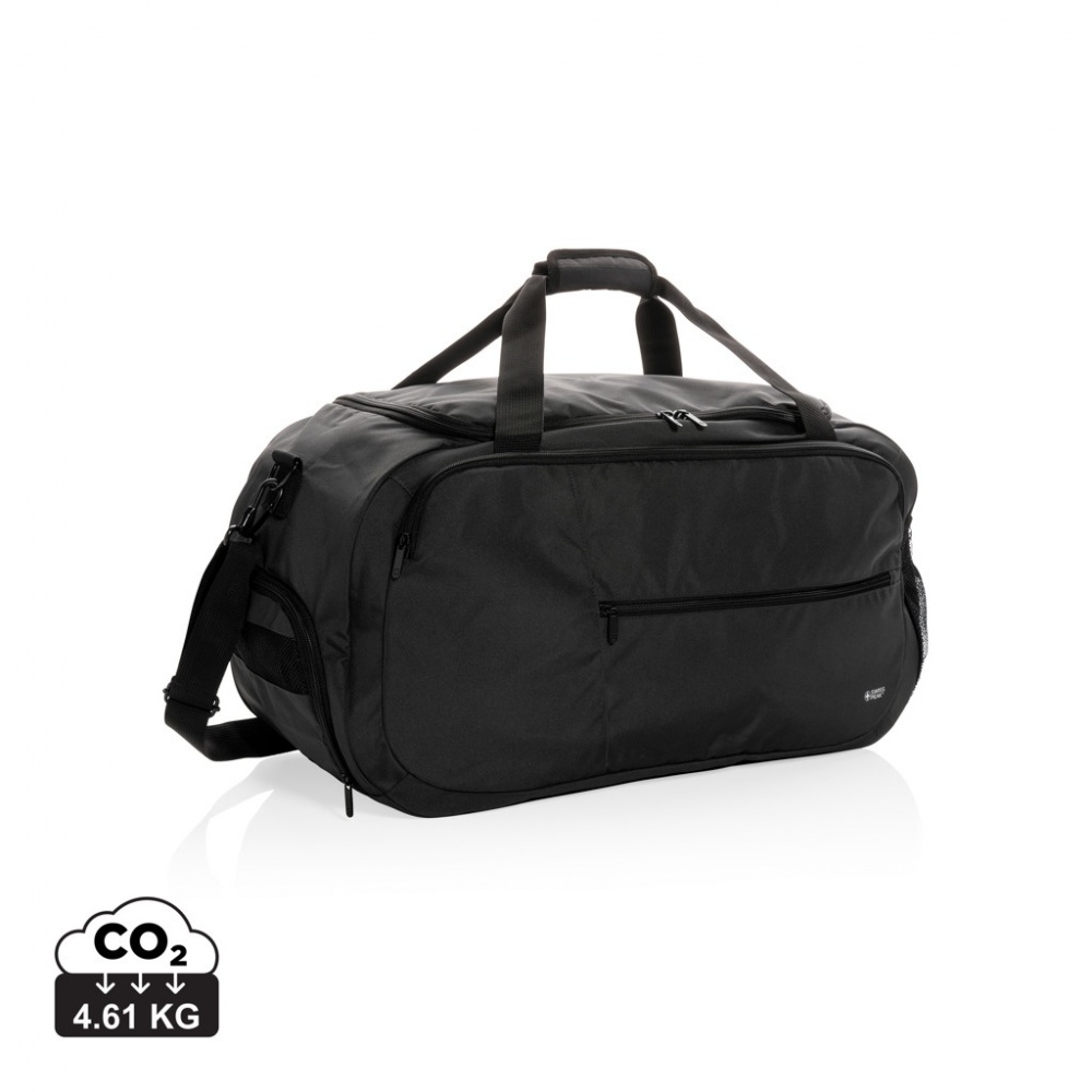 Logotrade promotional merchandise photo of: Swiss Peak AWARE™ RPET sports duffel bag