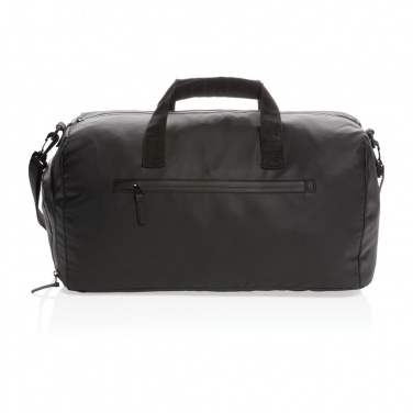 Logotrade promotional product picture of: Fashion black weekend bag PVC free