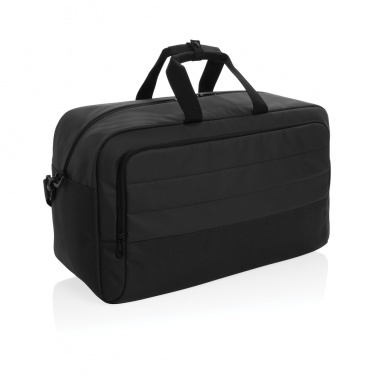 Logo trade advertising products image of: Armond AWARE™ RPET weekend duffel bag