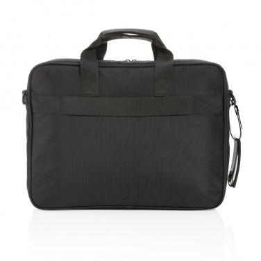 Logotrade advertising product image of: Swiss Peak AWARE™ RPET Voyager 15.6" laptop bag