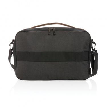 Logo trade promotional giveaway photo of: Impact AWARE™ 300D two tone deluxe 15.6" laptop bag